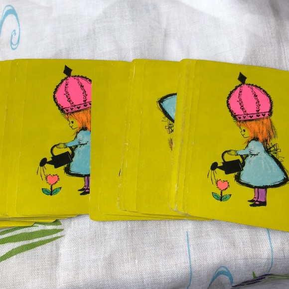 Vintage playing cards in plastic case - Picture 4 of 6